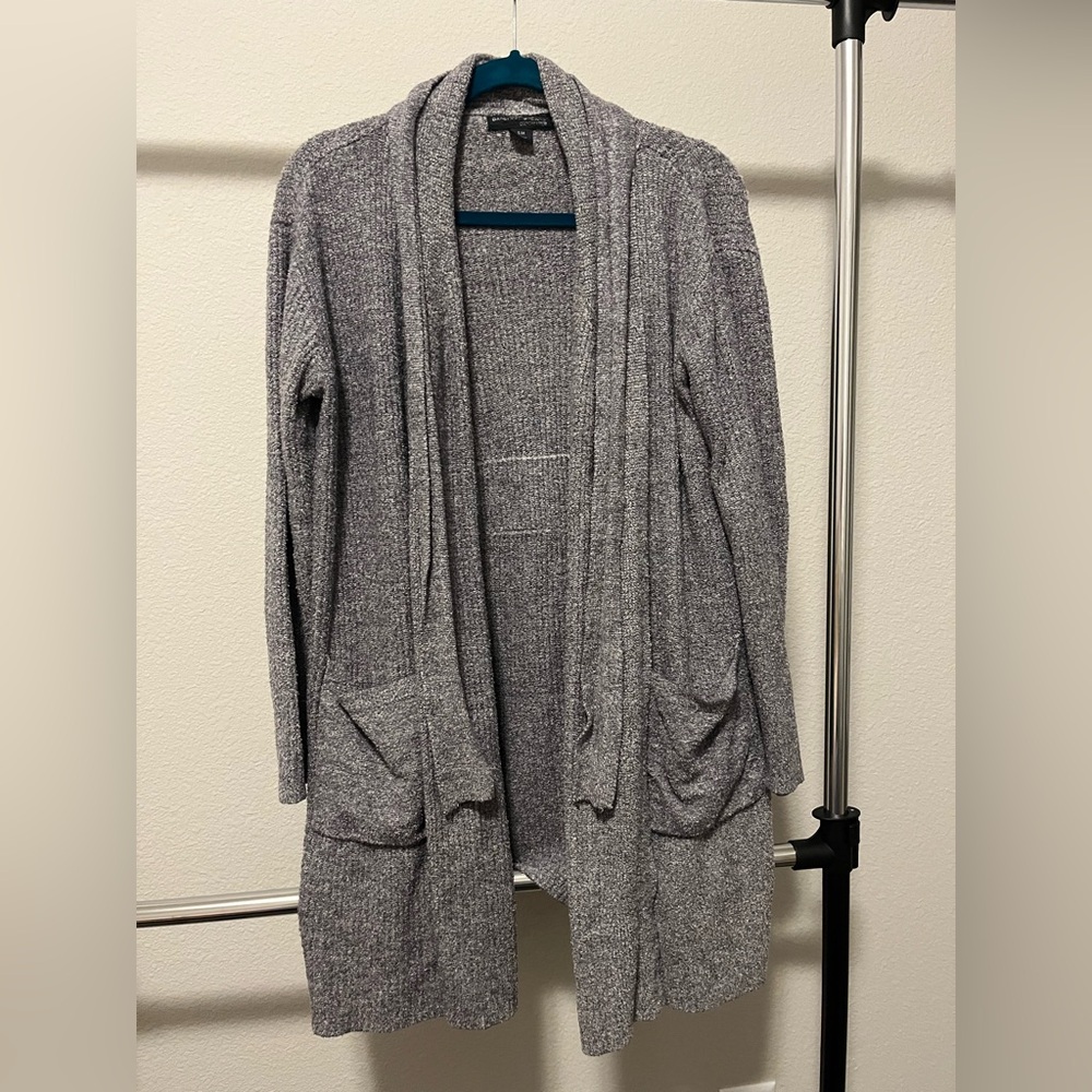 Barefoot Dreams Heather Gray Women's Cardigan
